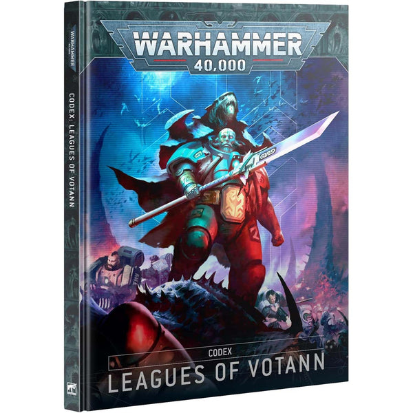 Games Workshop Warhammer 40K Leagues of Votann Codex English hardbound Book GW-2025-69-01