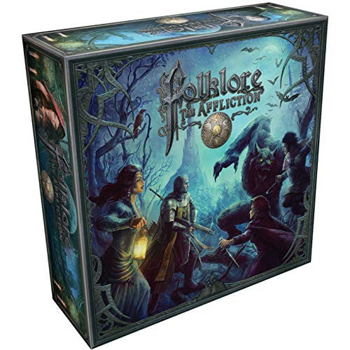 GreenBrier Games FL31GNE Greenbrier Games Folklore: The Affliction Core Game 2E Games, Multi-Colored