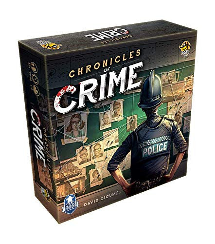 Lucky Duck Games Chronicles of Crime - cooperative game of crime investigation, mixing VR experience and board gaming