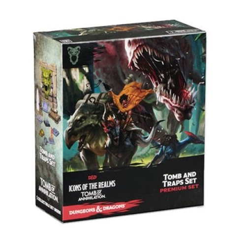Dungeons & Dragons Wizkids Icons of The Realms Annihilation Tomb and Traps Miniatures WZK72873