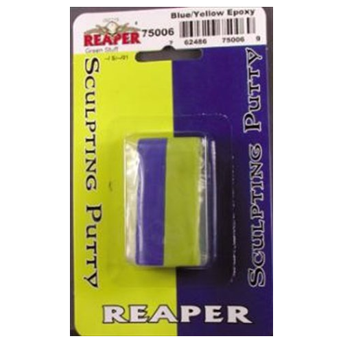 Green Stuff (4Strip) RPR 75006 Blue/Yellow Epoxy by Reaper Miniatures