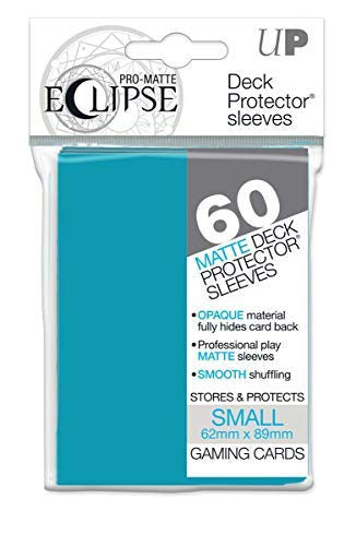 Ultra Pro 85829 Eclipse Small Pro Matte (60 Pack), Sky Blue