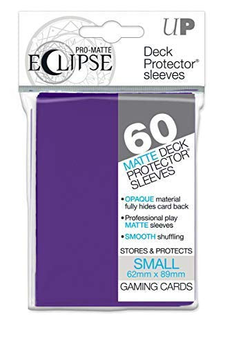 Ultra Pro 85832 Eclipse Small Pro Matte (60 Pack), Royal Purple