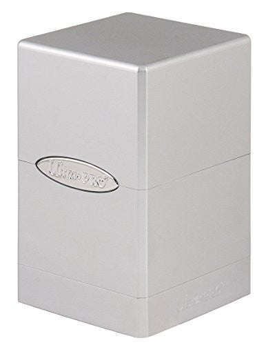 Ultra Pro Deck Box Satin Tower: Metallic Silve