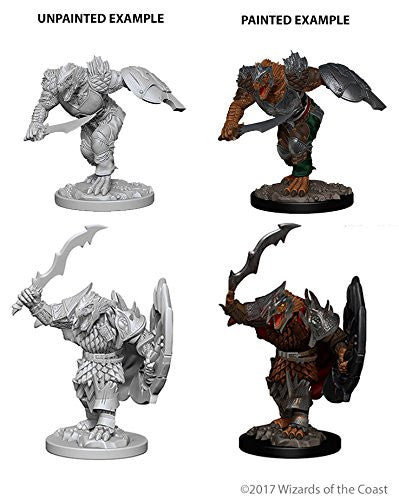 Dungeons & Dragons Wizkids Dragonborn Fighter Nolzur's Marvelous Unpainted s - Dragonborn Male Fighter Miniature WZK73198