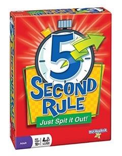 PlayMonster 5 Second Rule (Just Spit it Out) Game for 3 or More Players