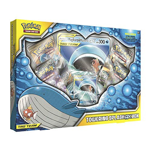 Pokemon TCG Towering Splash Gx Box - 4 PokâˆšÂ©mon TCG Booster Packs