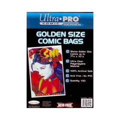 Ultra Pro Comic Series Golden Size Comic Bags - Golden Age (Pack of 100)