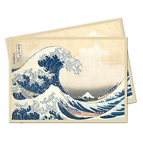 Fine Art Series ""The Great Wave off Kanagawa"" Standard (Magic) Deck Protector sleeves - (65 Count Pack)