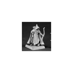Dungeons and Dragons Reaper Elf MonsterReaper Warlord Unpainted Metal Wood Elf Sergeant Miniature D&D RPR-14553