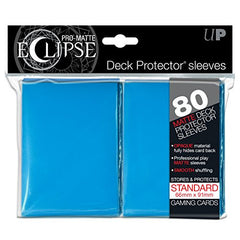 Ultra Pro Matte Eclipse Standard Sleeves - Light Blue (80 Count Pack)