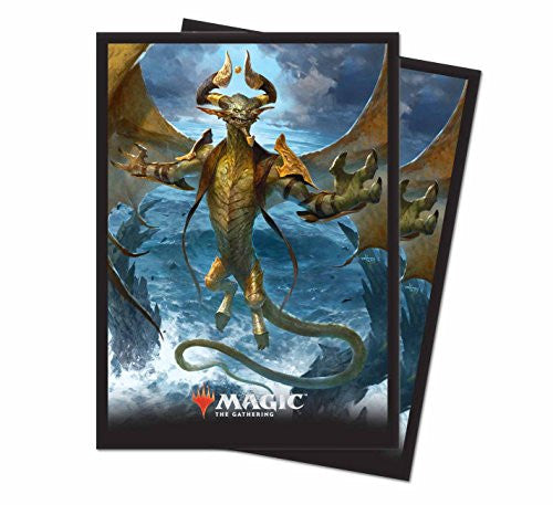 Ultra Pro Magic The Gathering Core Set 2019 ""Nicol Bolas"" Arisen Deck Protector Sleeves - (80 Count)