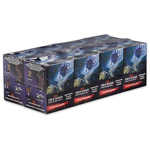 Dungeons & Dragons Wizkids Monster Icons of the Realms Monster Menagerie II Prepainted Plastic Figures Standard Booster 8 Count Brick Sorcerer Miniature WZK-72531