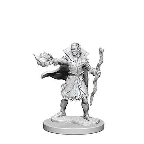 Paizo Dungeons and Dragons Elf Sorcerer Pathfinder Deep Cuts Unpainted s Elf Male Sorcerer Miniature D&D WZK-72605
