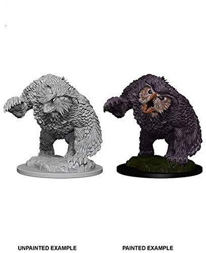 Dungeons and Dragons Wizkids Monster Nolzur's Marvelous Unpainted Owlbear Miniature D&D WZK-73349