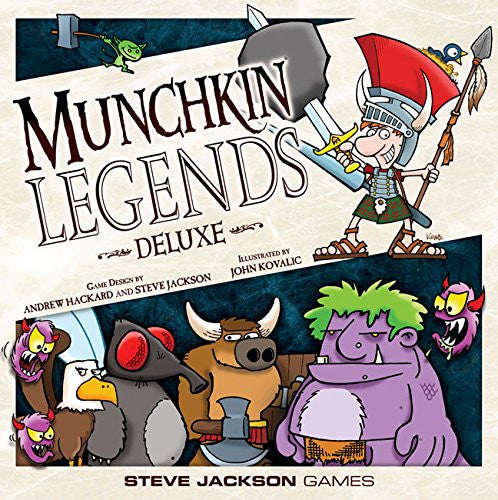 Steve Jackson Games ""Munchkin Legends Deluxe New Edition Card Game
