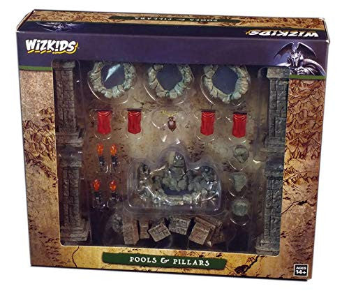Dungeons & Dragons WizKids Fantasy Terrain P ools & Pillars - Table Game Tools WZK-73050