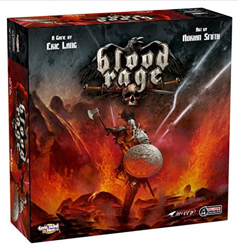 CMON Blood Rage Board Game for 2-4 Players - Introduce your rivals to the glory of Valhalla!