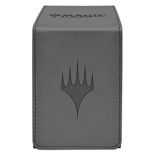 Ultra Pro Magic The Gathering Alcove Flip Box with Planes Walker Symbol in Grey Finish