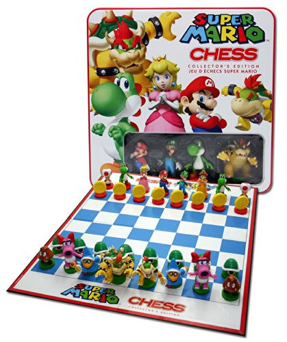 The OP Usaopoly Super Mario Chess Set Collector's Edition Battle for The Mushroom Kingdom USO-CH005191