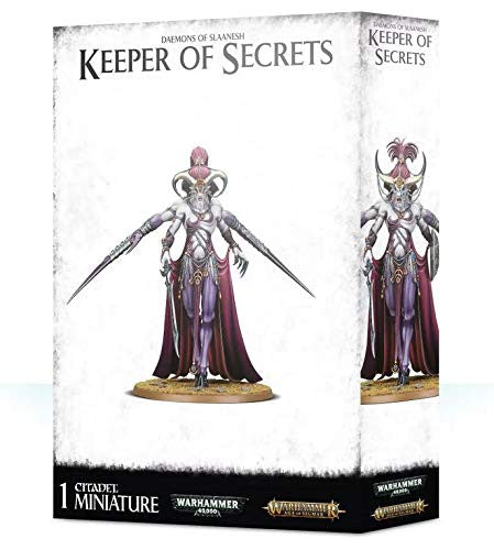 Games Workshop Warhammer 40K and Warhammer Age of Sigmar Daemons of Slaanesh Keeper of Secrets GAW-97-06