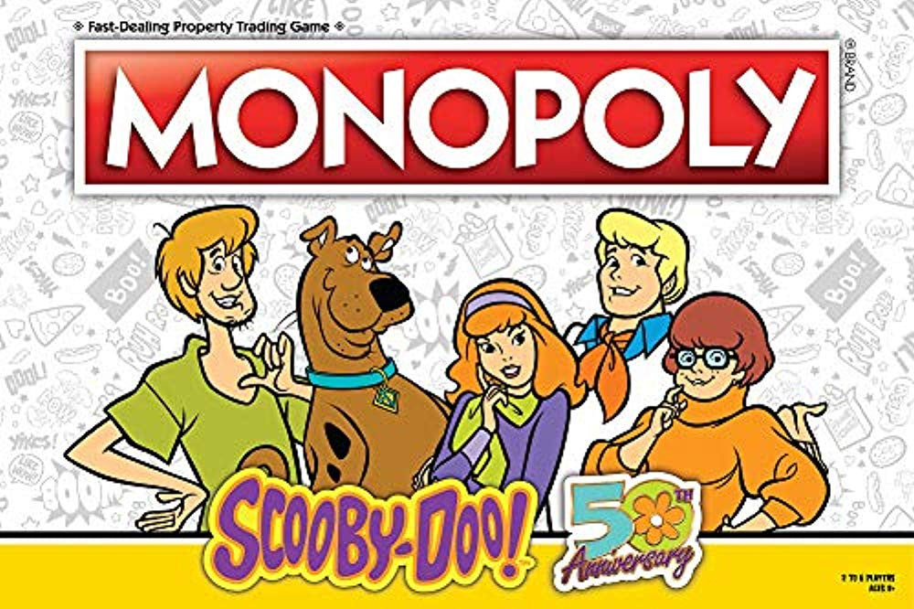 The OP USAopoly Monopoly Scooby-Doo Board Game USO-MN010001