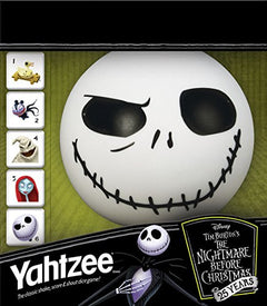 USAOPOLY Yahtzee The Nightmare Before Christmas 25 Year Anniversary - Dice Game (Jack Skellington Merchandise)