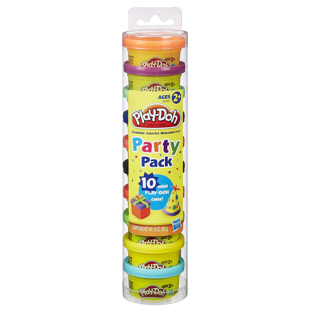 Play-Doh Party Pack - 10 Mini Play-Doh Cans