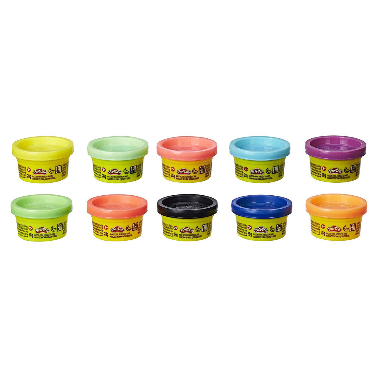 Play-Doh Party Pack - 10 Mini Play-Doh Cans