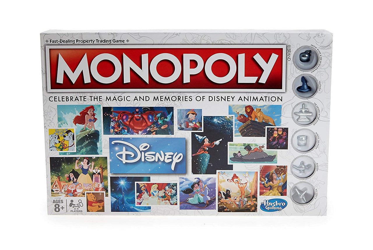 Hasbro Gaming Monopoly: Disney Animation Edition Game