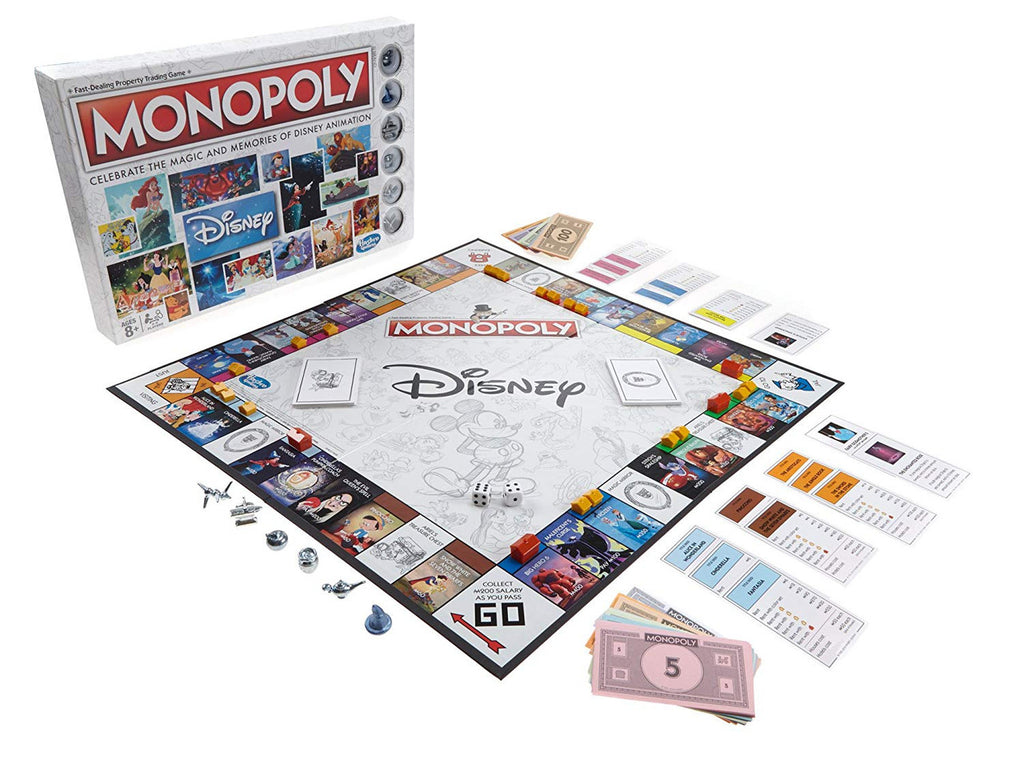 Hasbro Gaming Monopoly: Disney Animation Edition Game