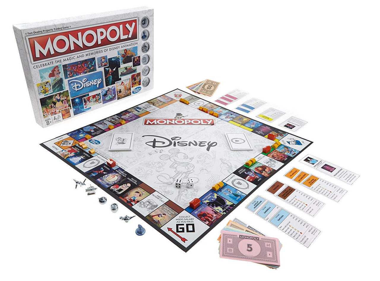 Hasbro Gaming Monopoly: Disney Animation Edition Game