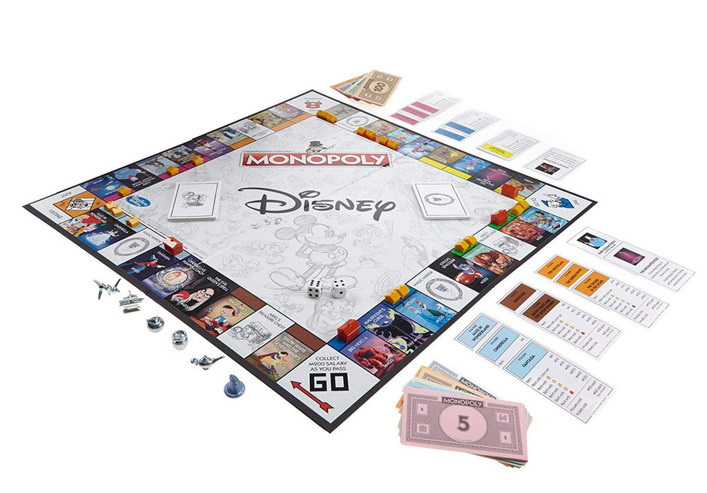 Hasbro Gaming Monopoly: Disney Animation Edition Game