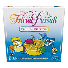 Hasbro Gaming Quick-play Trivia Pursuit for Whole Family - Family Edition