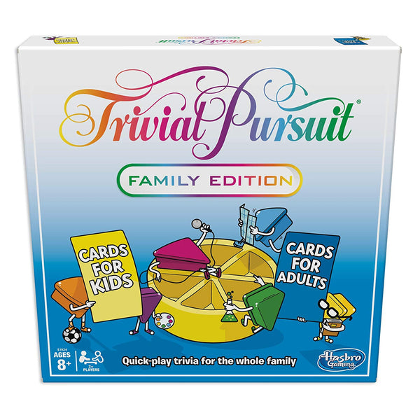 Hasbro Gaming Quick-play Trivia Pursuit for Whole Family - Family Edition
