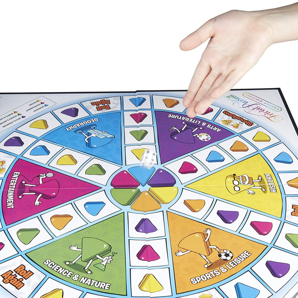 Hasbro Gaming Quick-play Trivia Pursuit for Whole Family - Family Edition