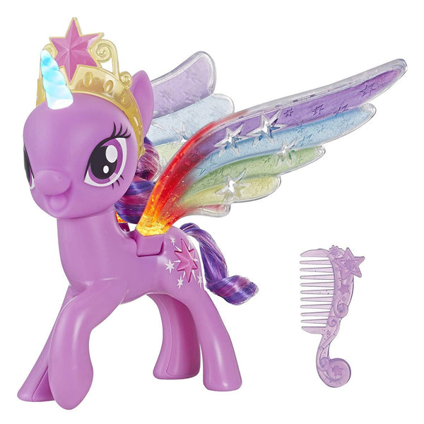 My Little Pony Rainbow Wings Twilight Sparkle - Pony Figure with Lights & Moving Wings