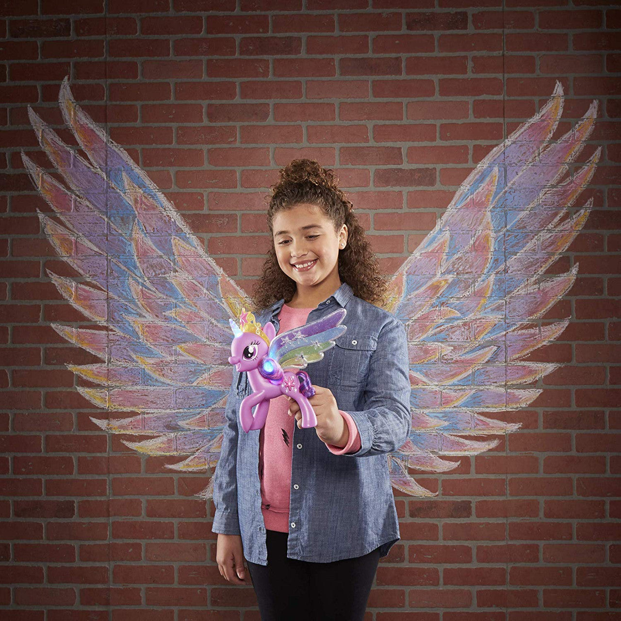 My Little Pony Rainbow Wings Twilight Sparkle - Pony Figure with Lights & Moving Wings