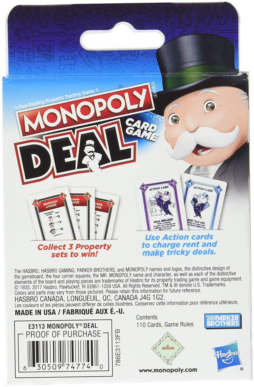Monopoly Deal Card Games