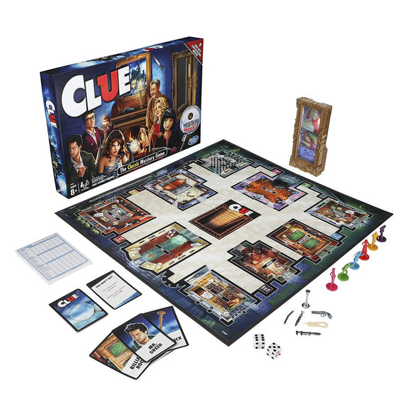 Hosbro Clue Game Gaming Cards