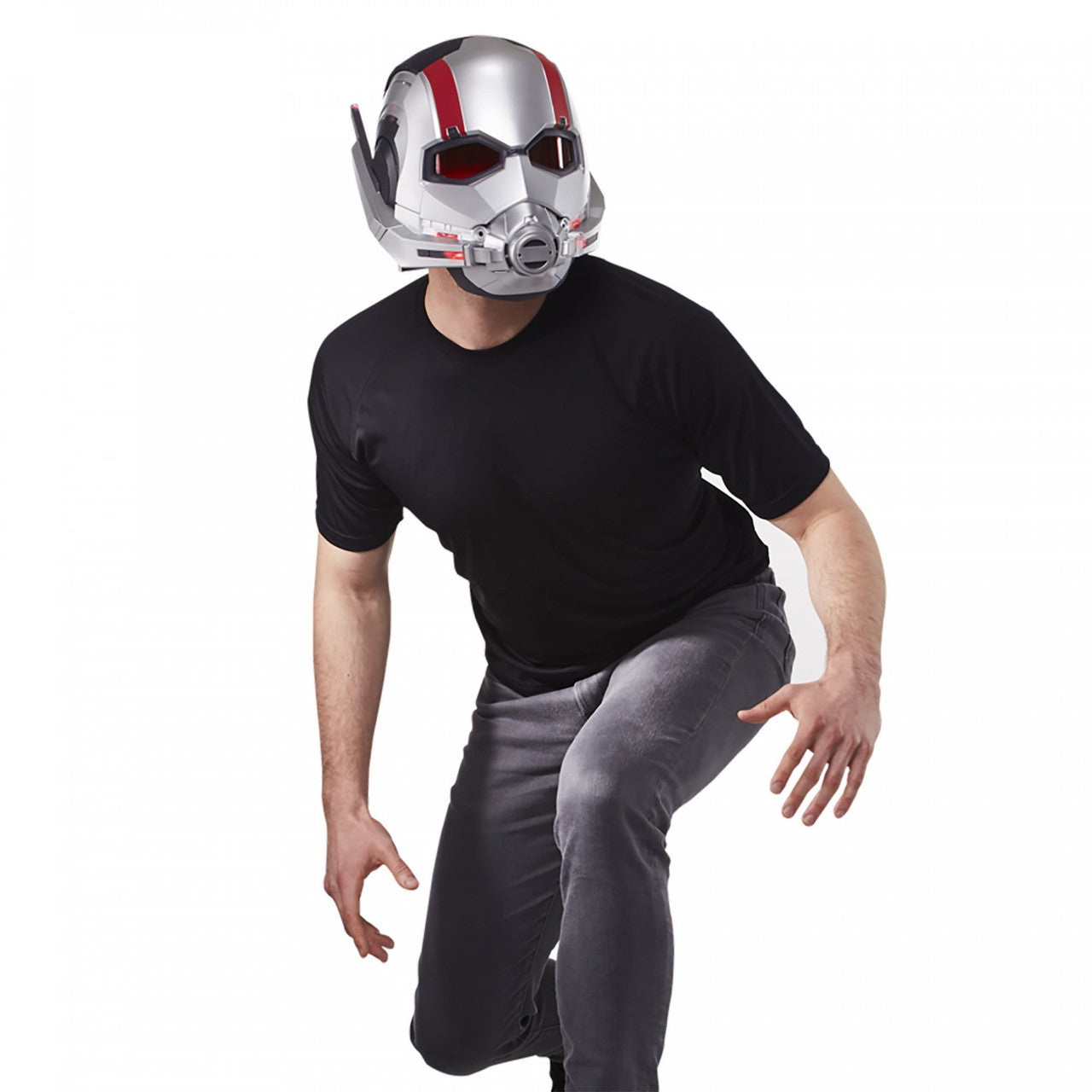 Hasbro Marvel Legends Series Ant-Man Premium Electronic Roleplay Helmet with Light Special Effects