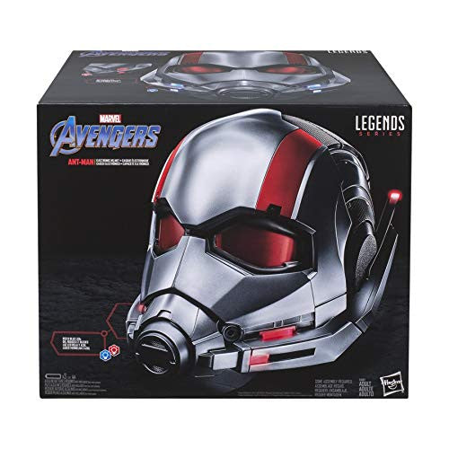 Hasbro Marvel Legends Series Ant-Man Premium Electronic Roleplay Helmet with Light Special Effects