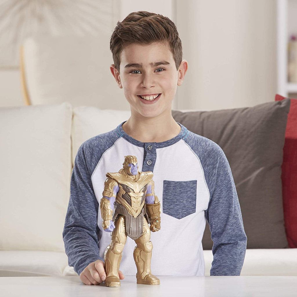 Avengers Marvel Endgame Titan Hero Thanos 12-Inch-scale Figure with Movie-inspired Design