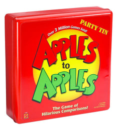 Mattel Apples to Apples Card and Party Game Party Box - Deluxe Metal Case