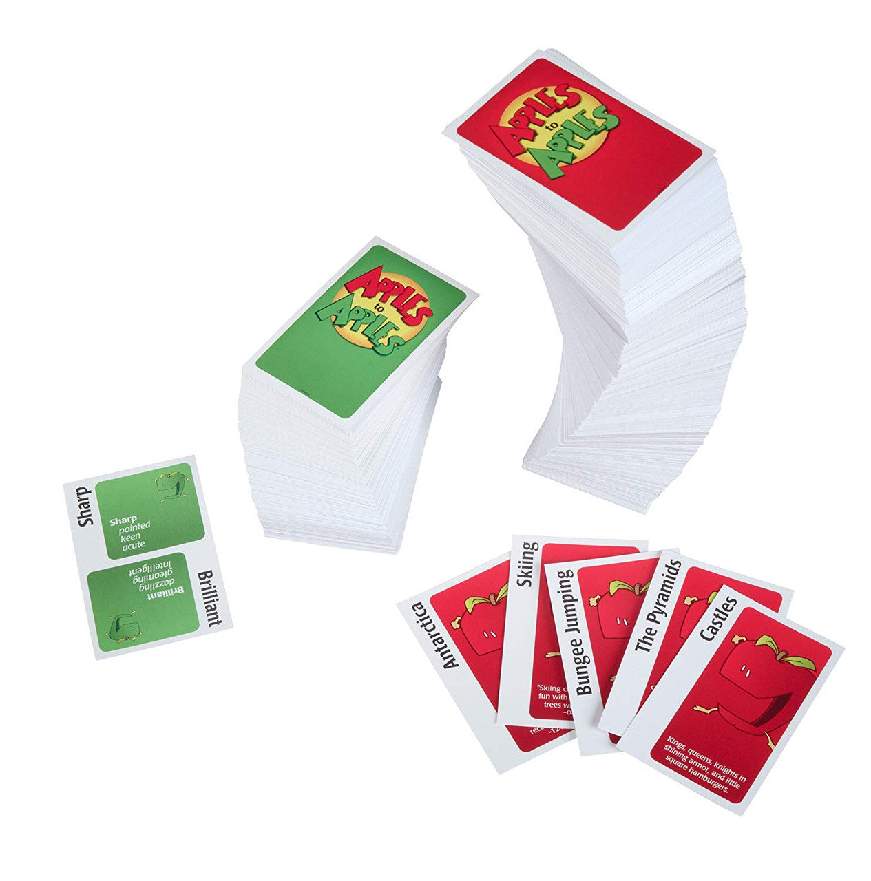 Mattel Apples to Apples Card and Party Game Party Box - Deluxe Metal Case