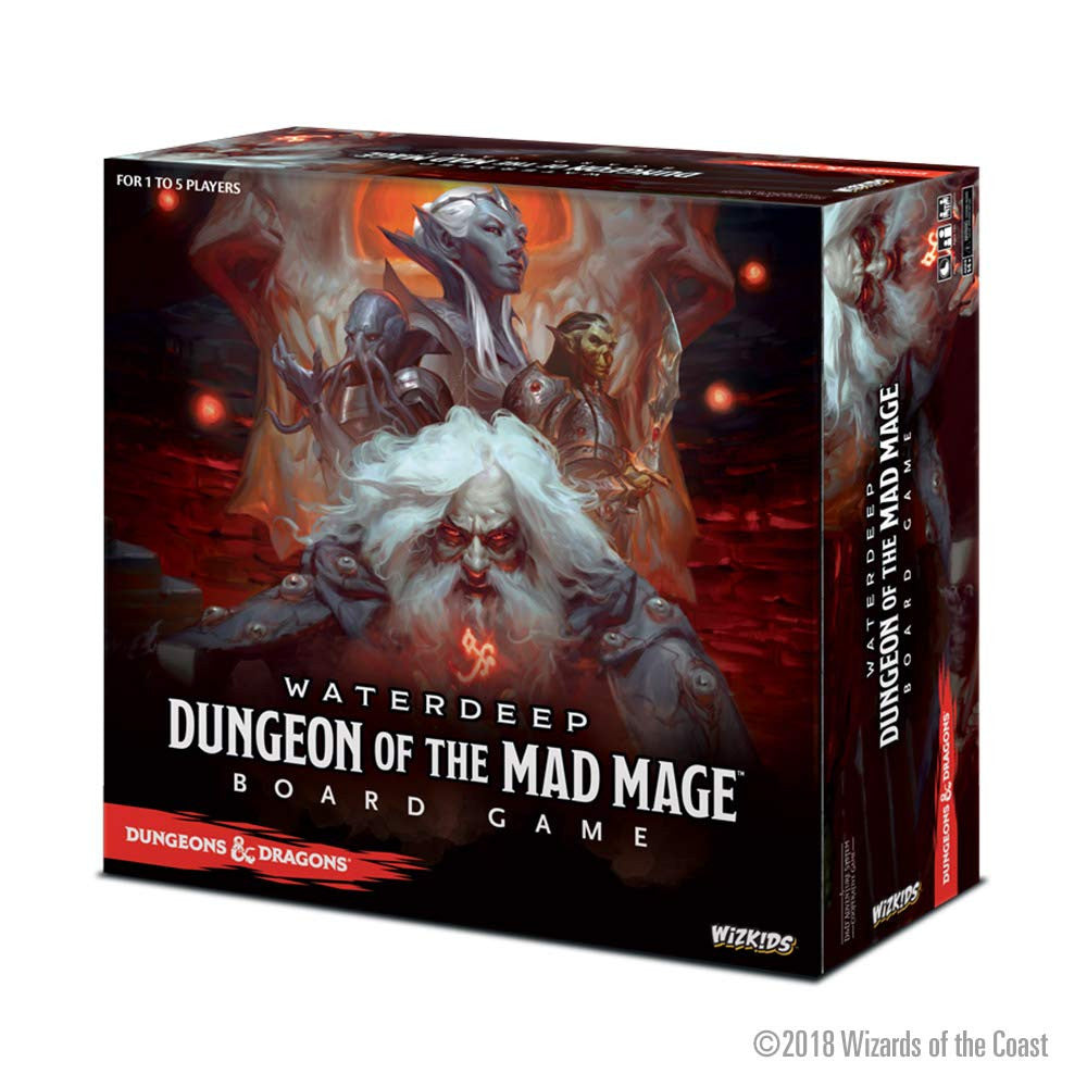 Waterdeep Dungeon of The Mad Mage Adventure System Board Game - (Standard Edition)