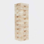 Hasbro Jenga Classic Block Stacking Game - Family Fun, Party Game, 1 or More Players, A2120E18