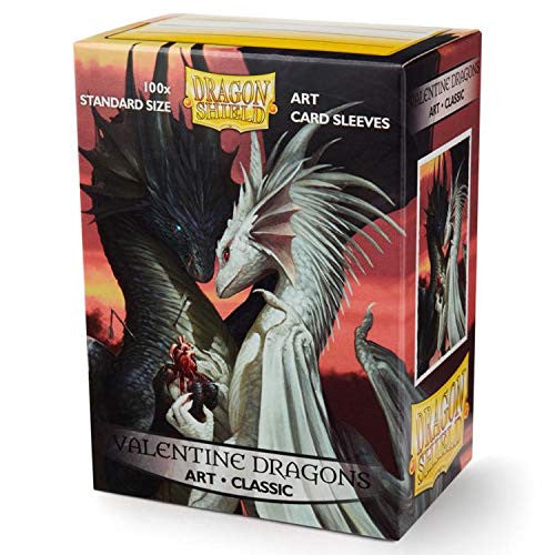 Dragon Shield Sleeves Standard Size Classic Art Valentine Dragons Mist 100 Ct ATM12019