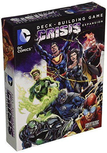 Cryptozoic Entertainment Crisis Expansion-3 DC Deck-Building Game