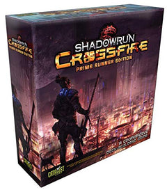 Shadowrun Crossfire Deck Building Game Prime Runner Edition with Original Art